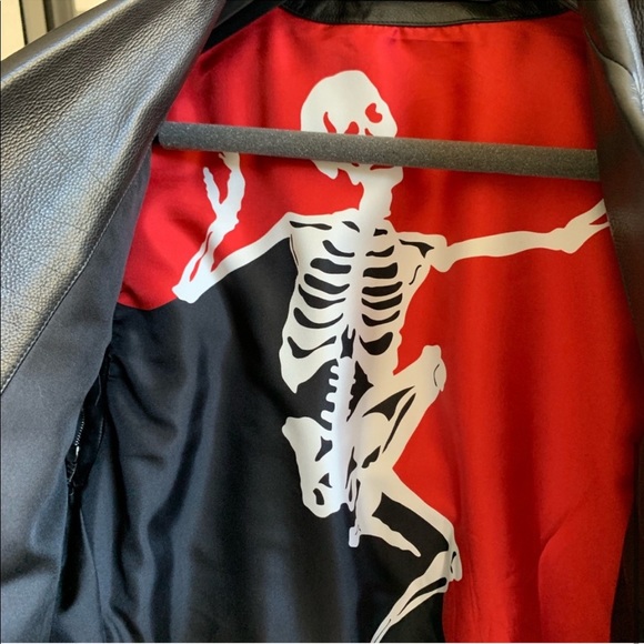 ❤️SOLD❤️Alexander McQueen black leather men jacket - Picture 7 of 8